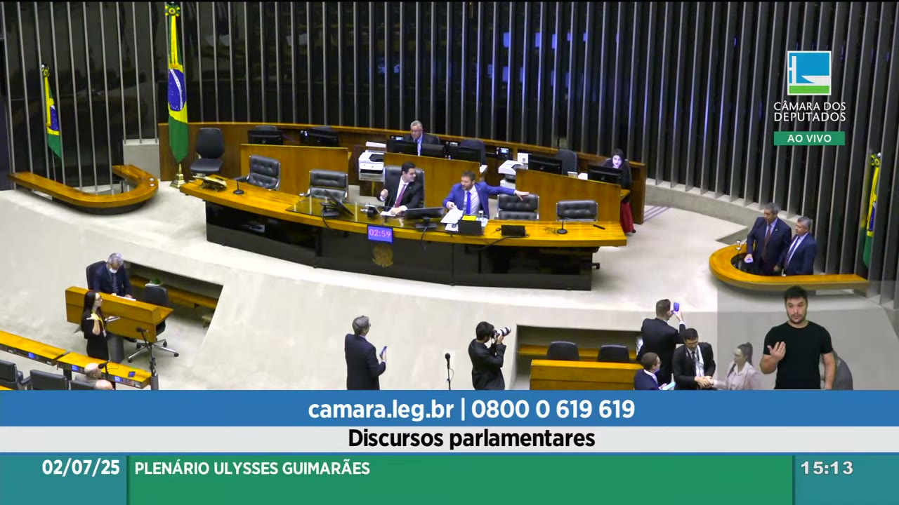 Vídeo do evento em 1:17:22