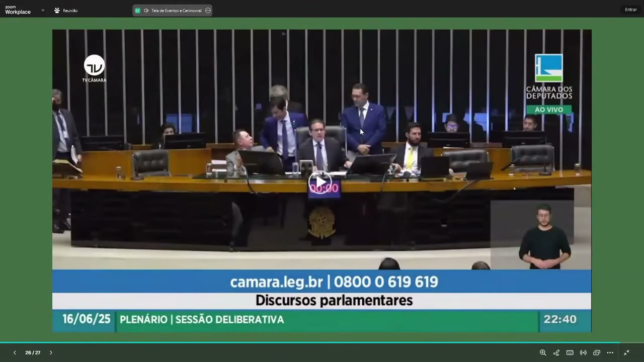 Vídeo do evento em 2:20:23