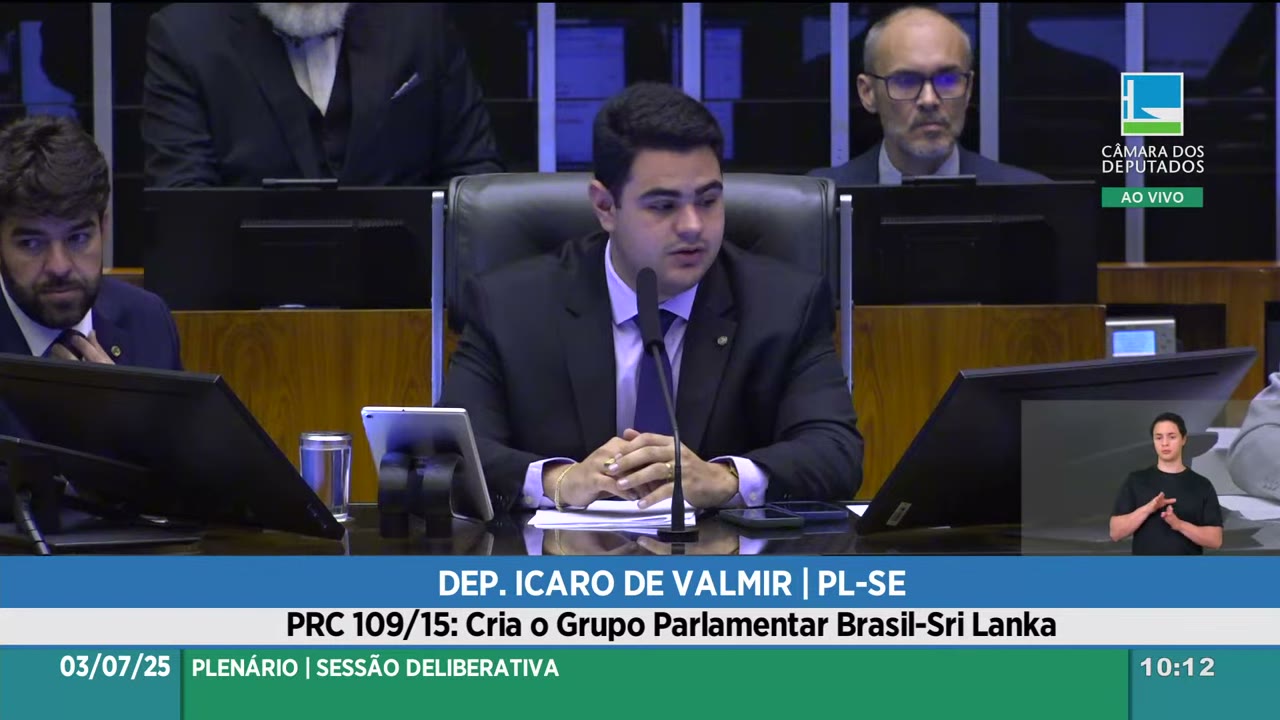 Vídeo do evento em 36:15