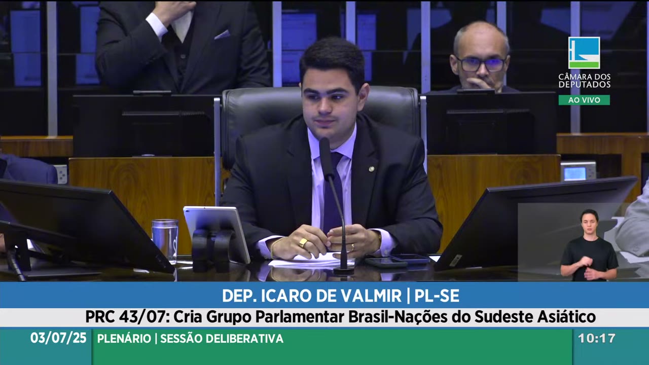 Vídeo do evento em 41:40