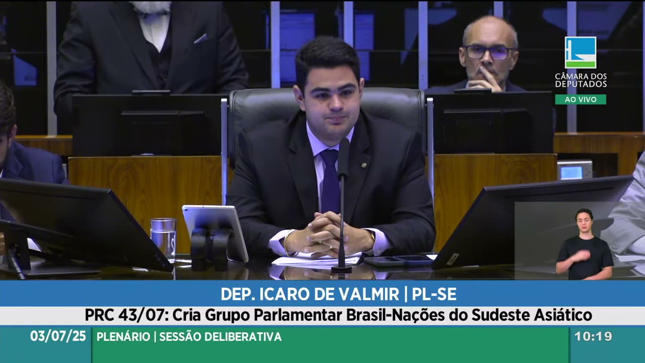 Vídeo do evento em 44:12
