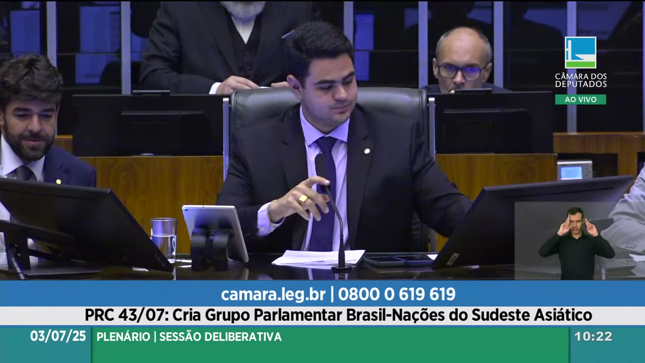 Vídeo do evento em 46:25