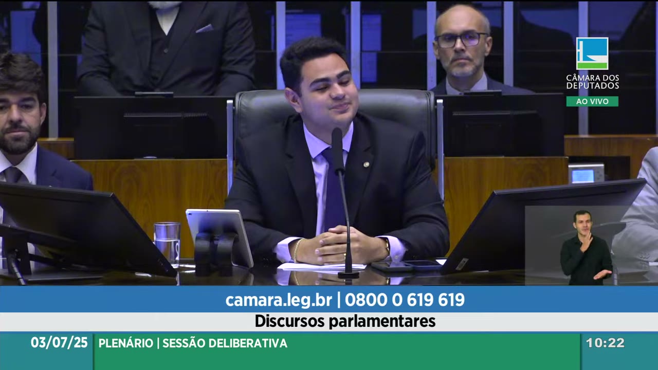 Vídeo do evento em 47:10