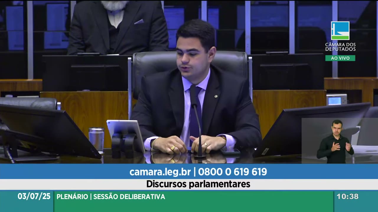 Vídeo do evento em 1:02:16