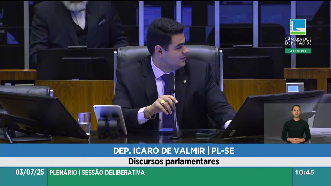 Vídeo do evento em 1:10:09