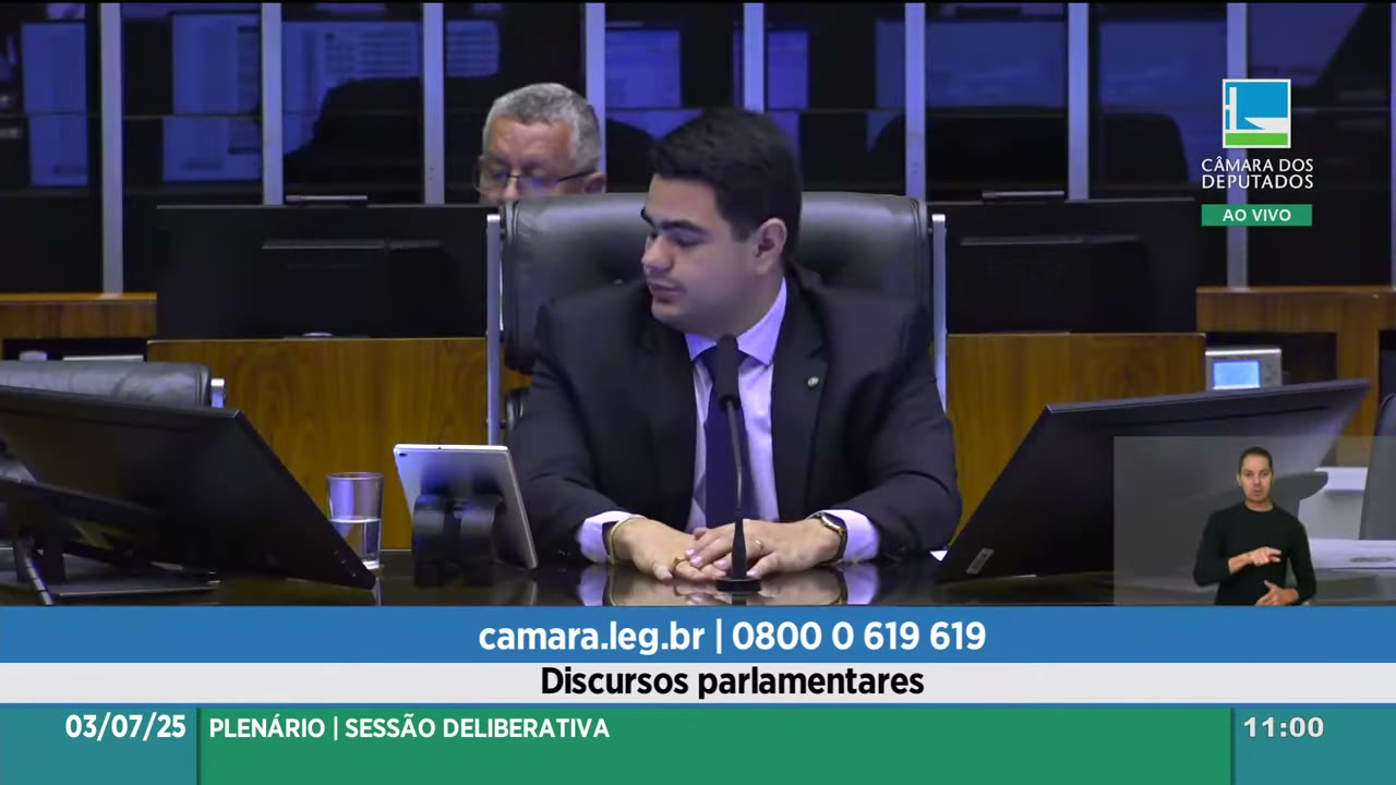 Vídeo do evento em 1:24:28