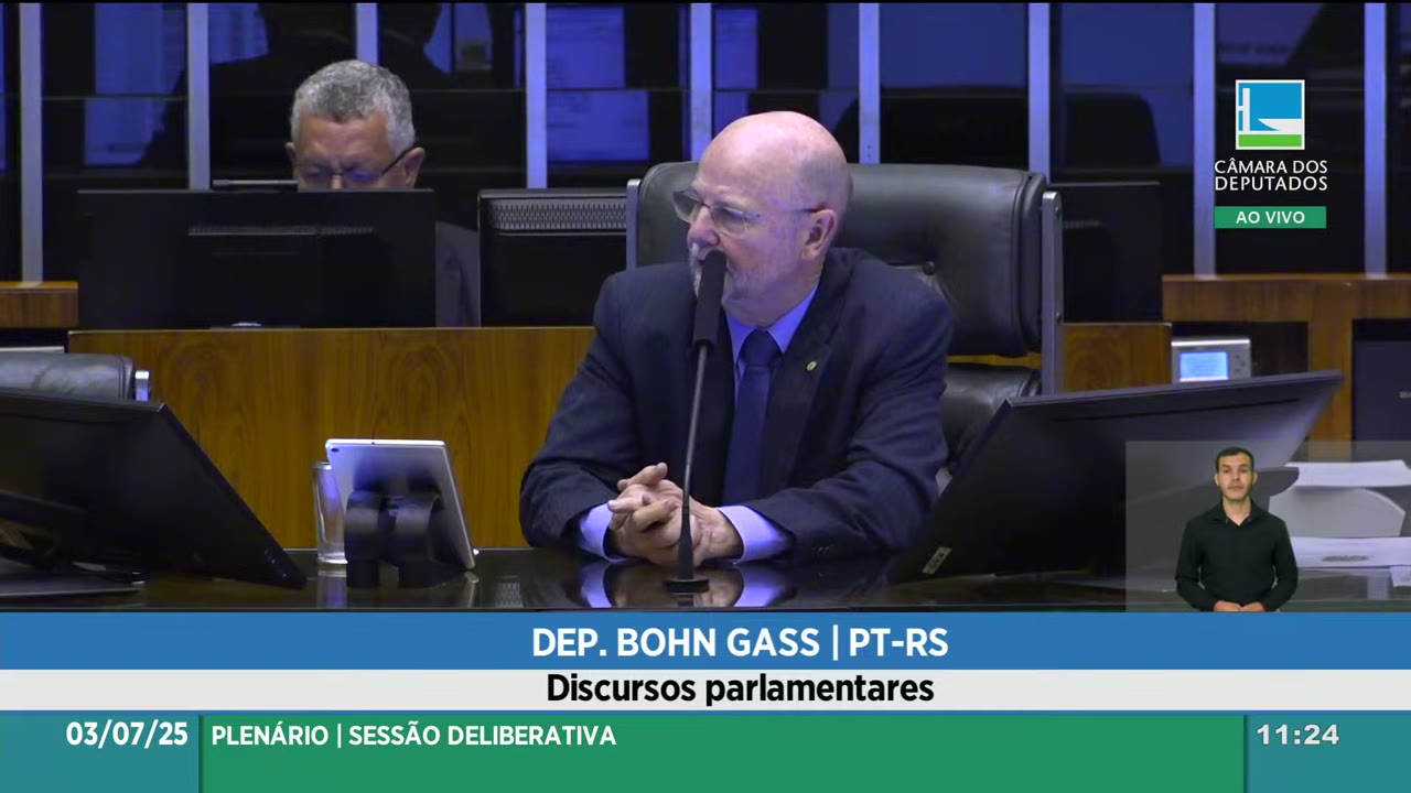 Vídeo do evento em 1:48:45