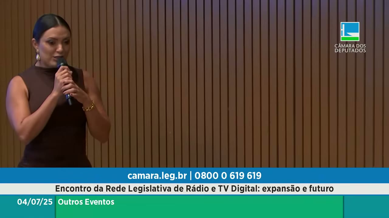 Vídeo do evento em 58:38