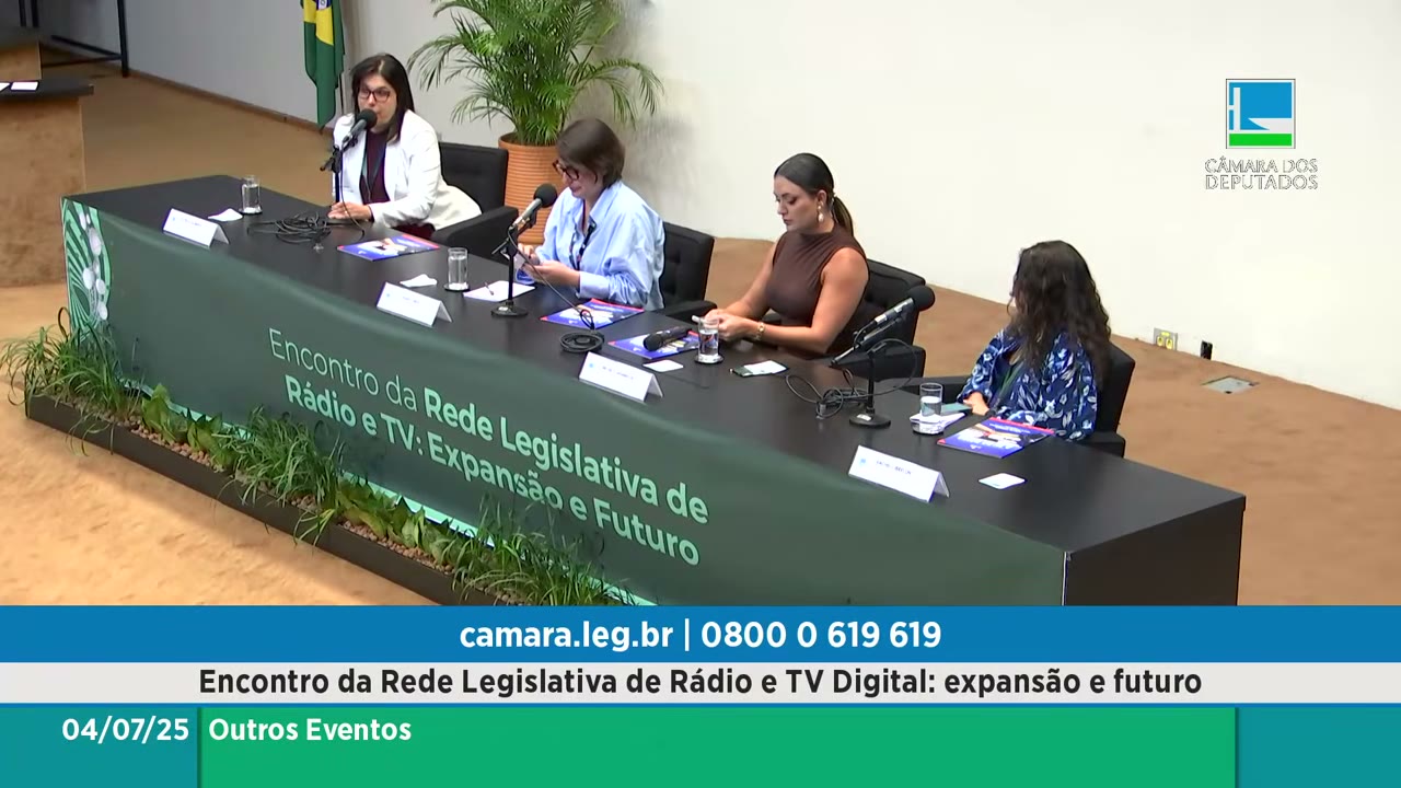 Vídeo do evento em 1:04:39