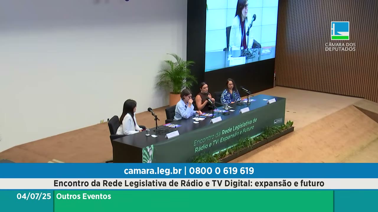 Vídeo do evento em 1:06:17