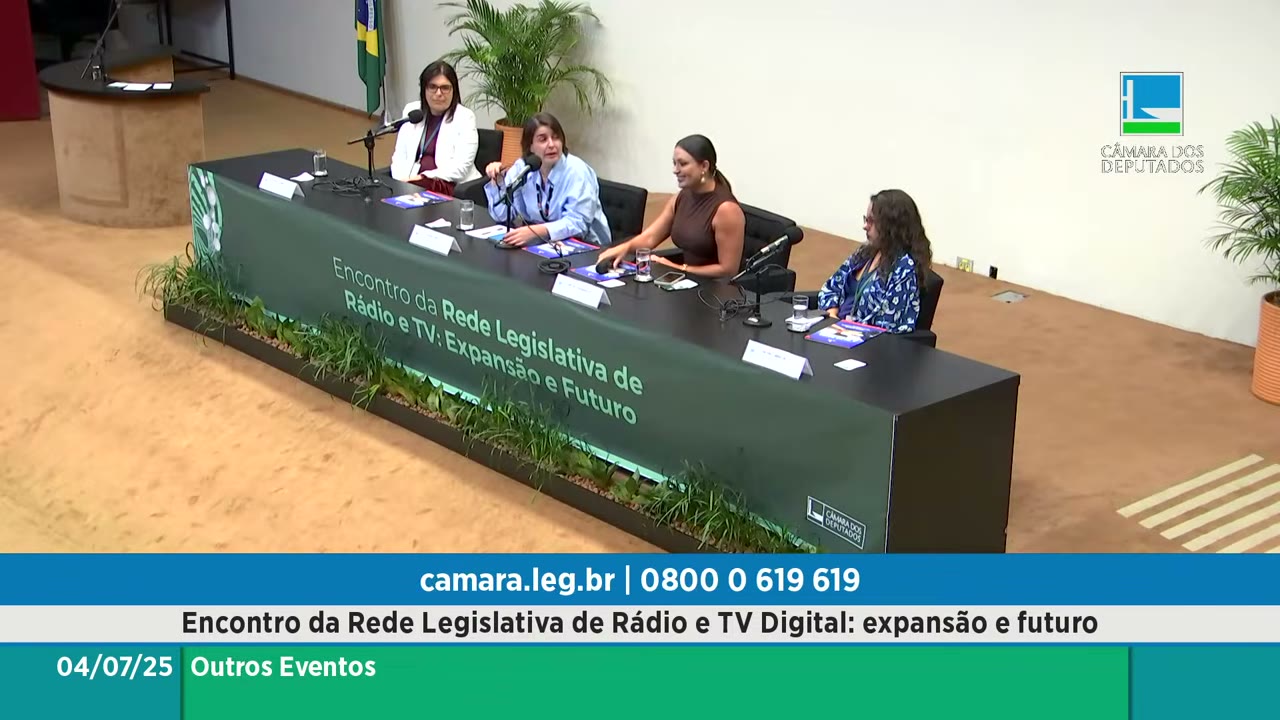 Vídeo do evento em 1:11:47