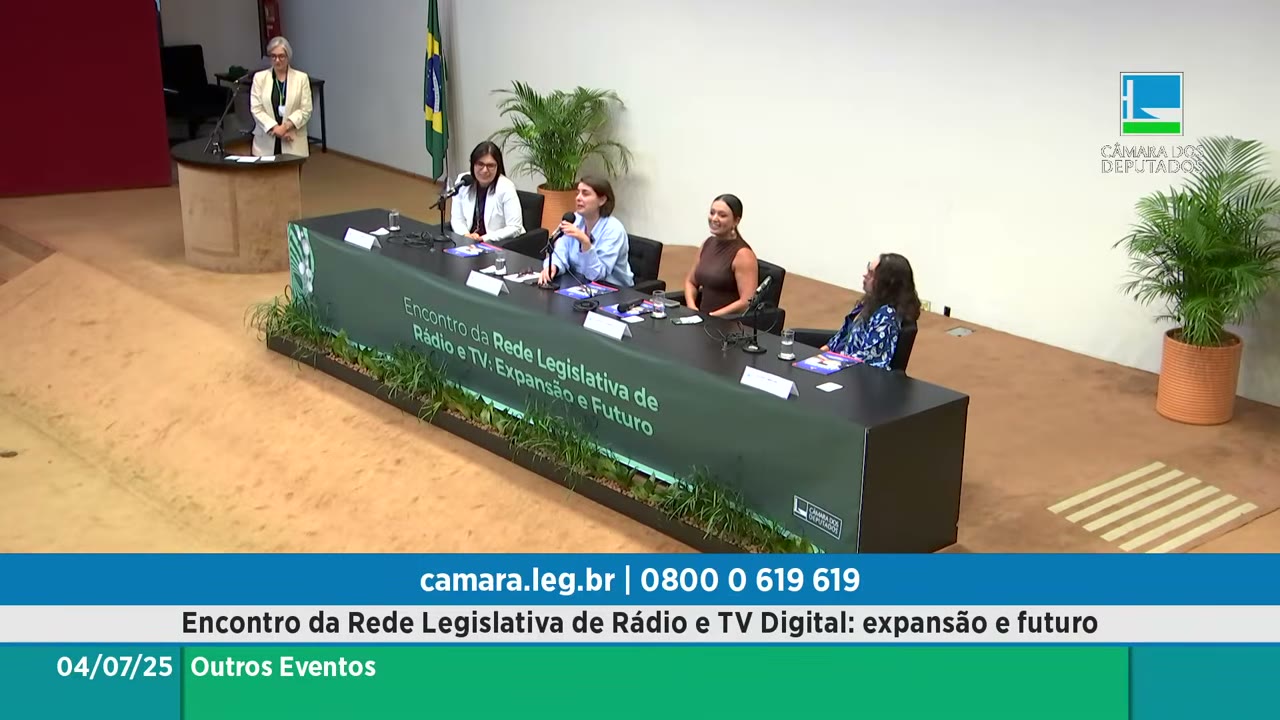 Vídeo do evento em 1:17:47