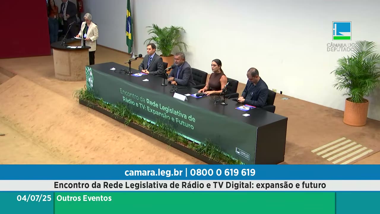 Vídeo do evento em 1:19:08