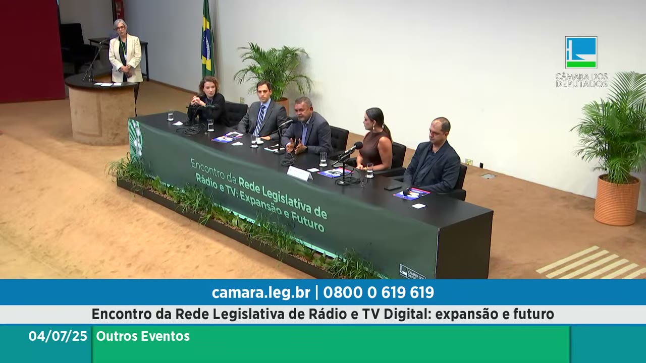 Vídeo do evento em 1:55:16