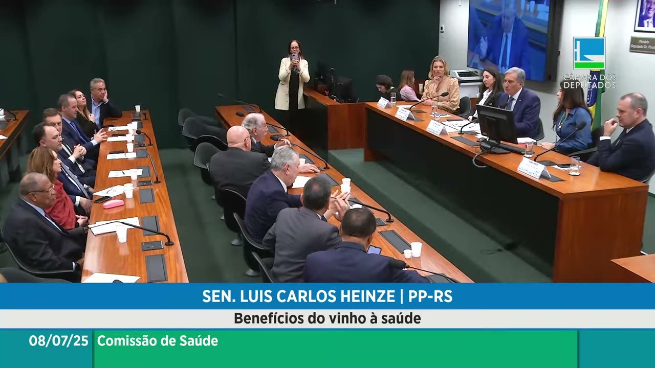 Vídeo do evento em 1:25:52