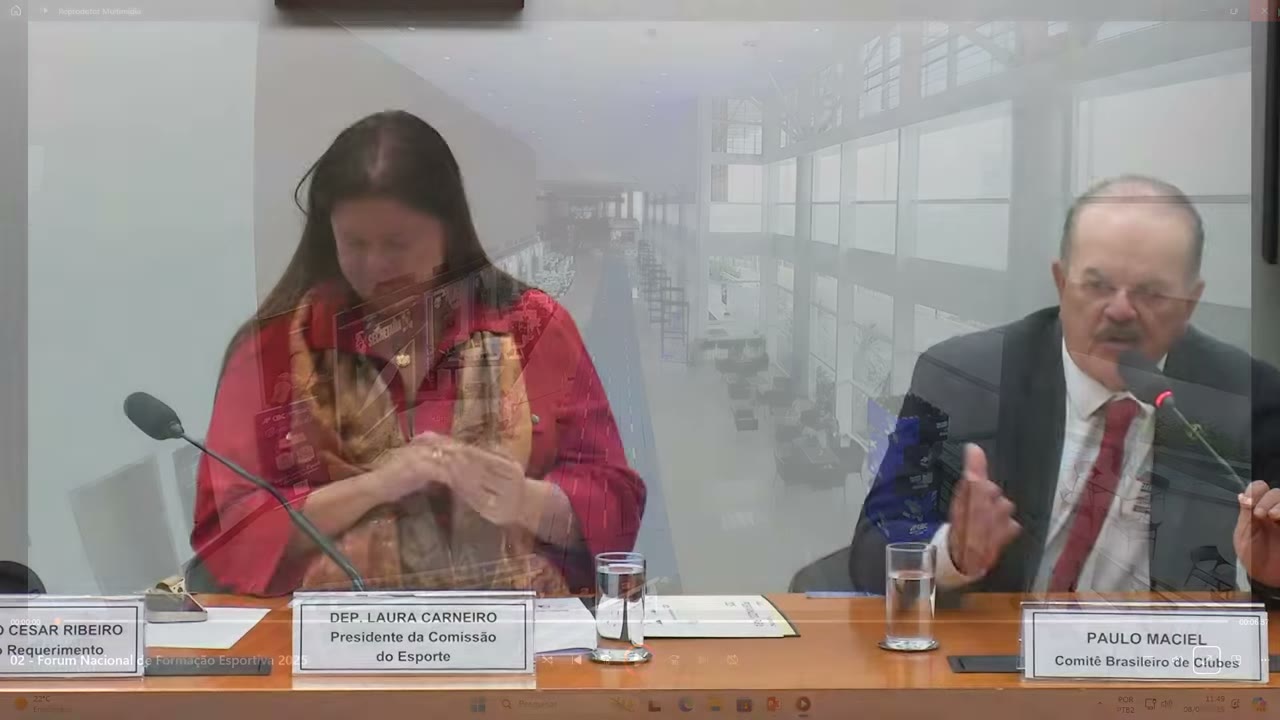 Vídeo do evento em 41:41