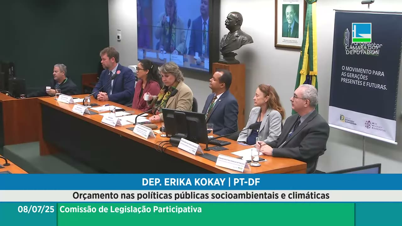 Vídeo do evento em 2:07:02