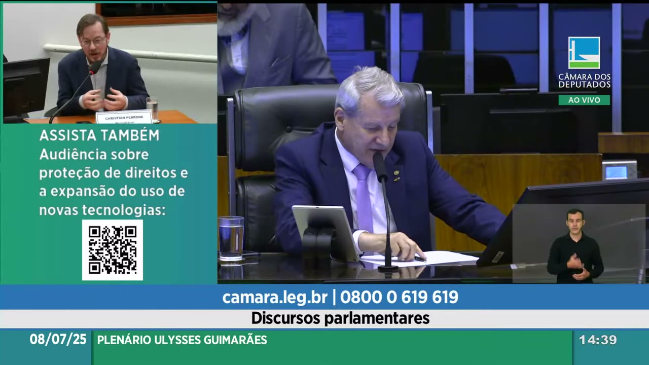 Vídeo do evento em 42:03