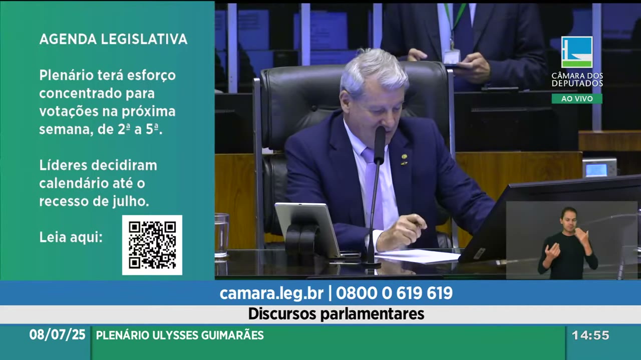 Vídeo do evento em 58:42
