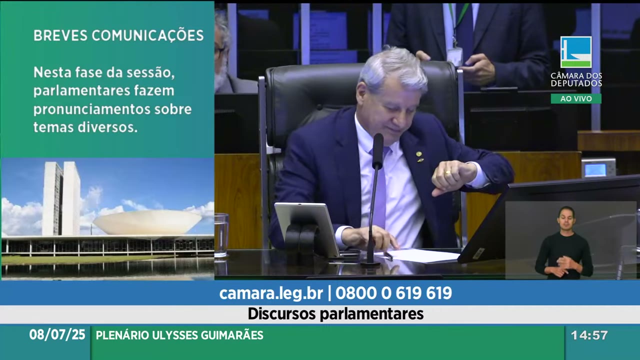 Vídeo do evento em 1:00:02