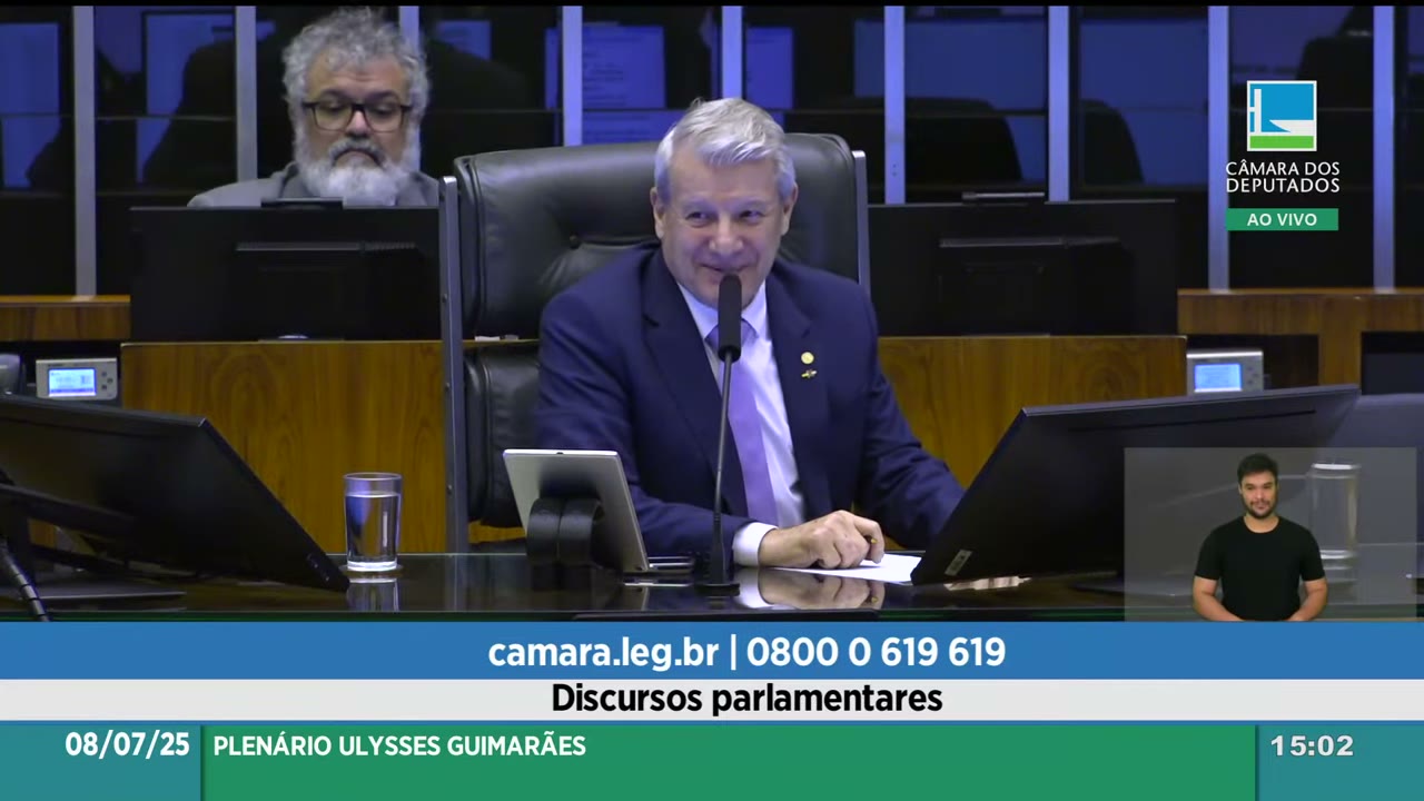 Vídeo do evento em 1:05:08