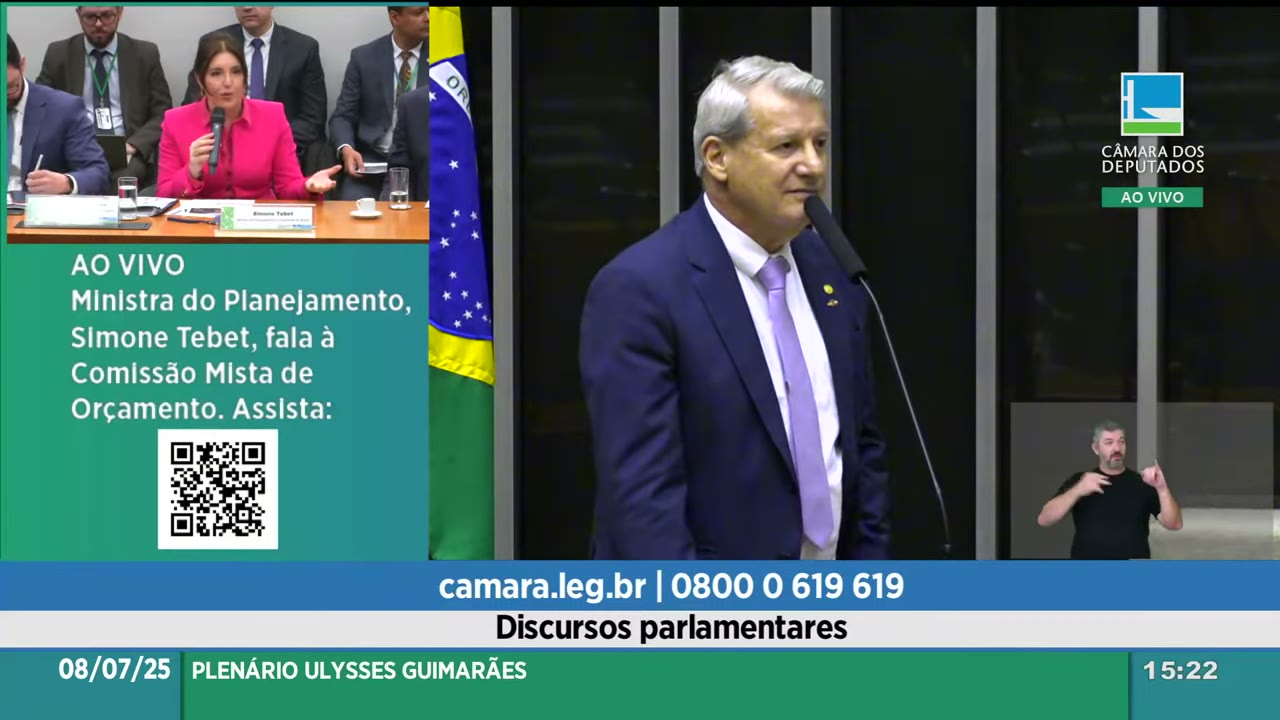 Vídeo do evento em 1:25:09