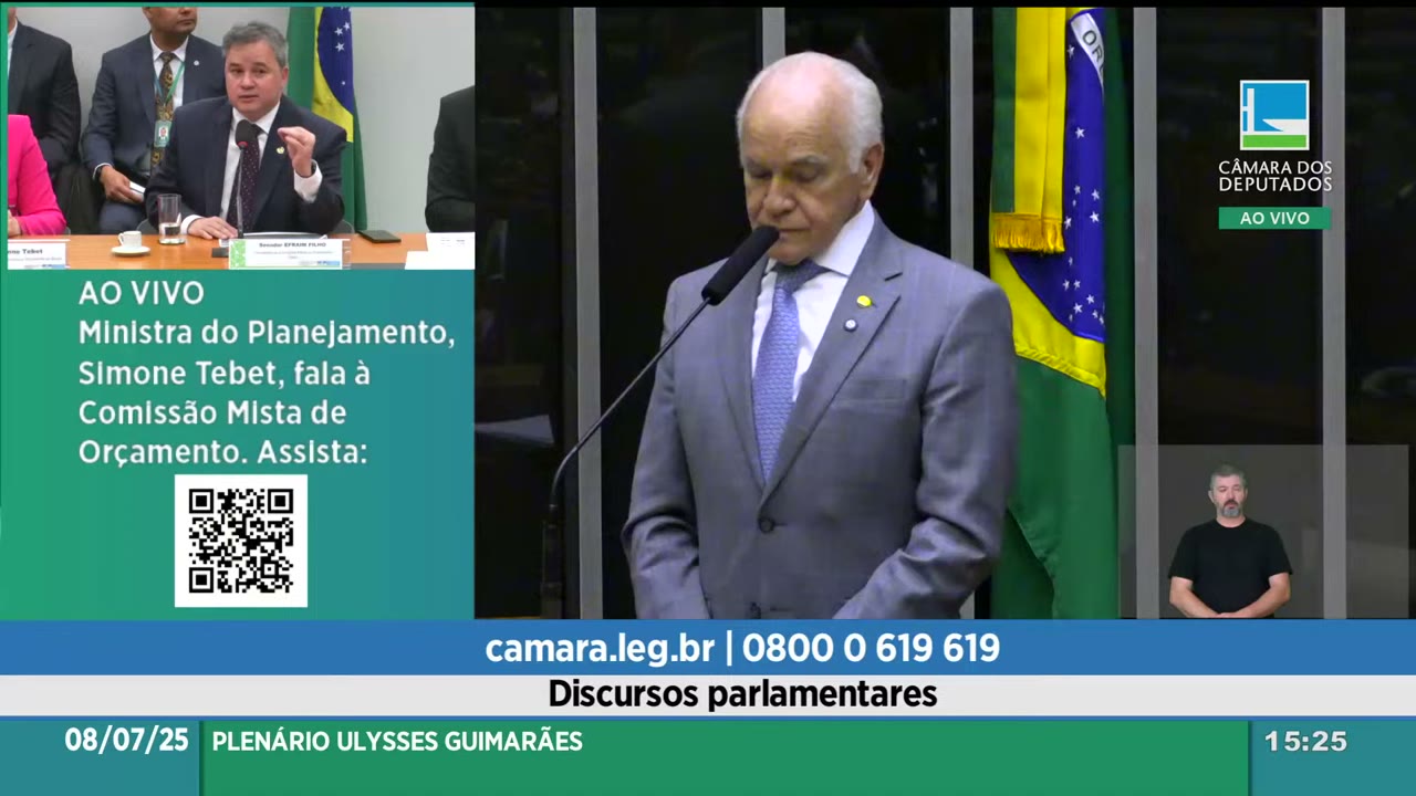 Vídeo do evento em 1:28:20
