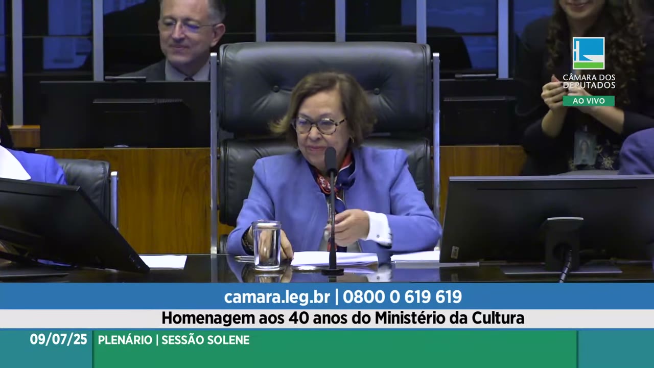 Vídeo do evento em 1:21:45