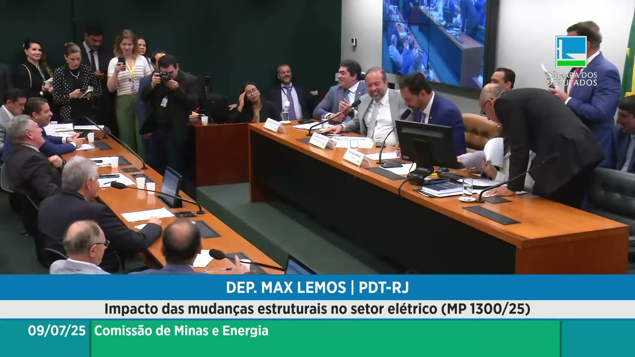 Vídeo do evento em 1:25:12
