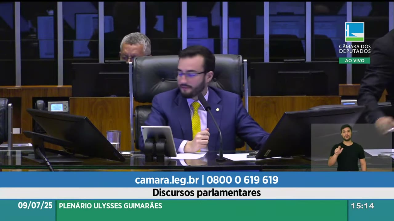Vídeo do evento em 1:05:40