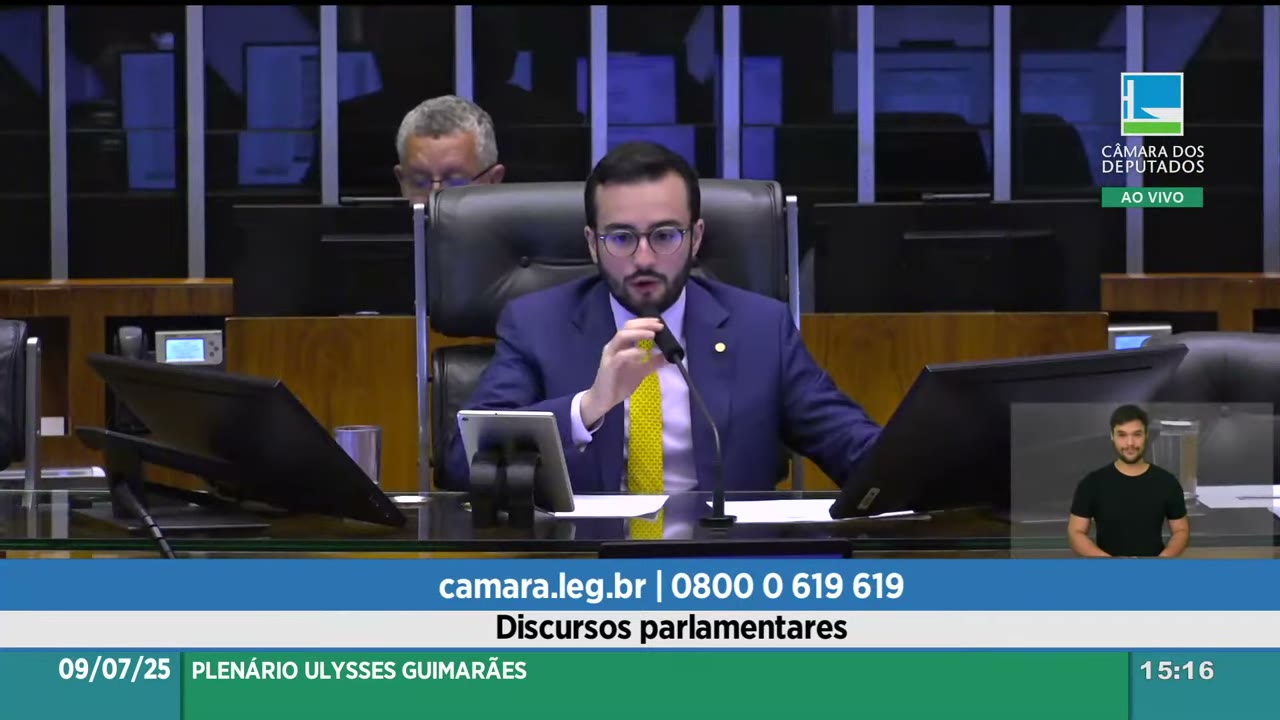 Vídeo do evento em 1:07:52