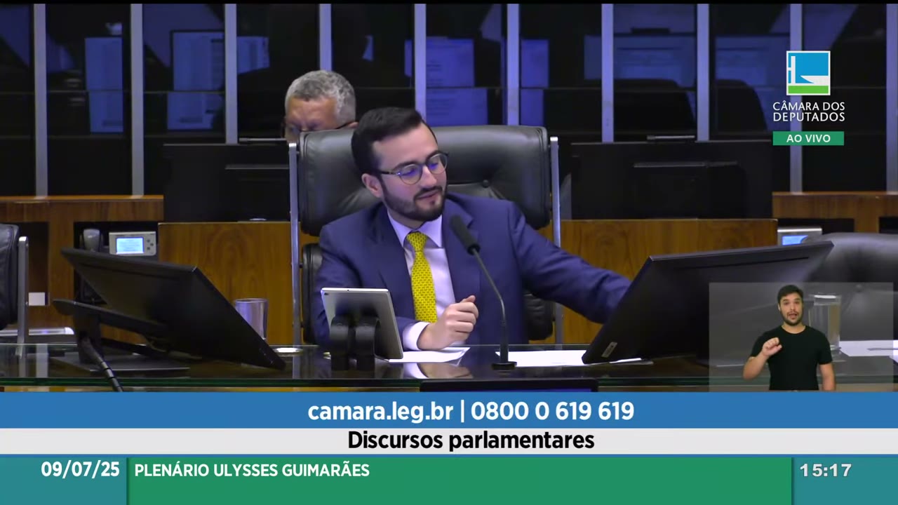Vídeo do evento em 1:08:45