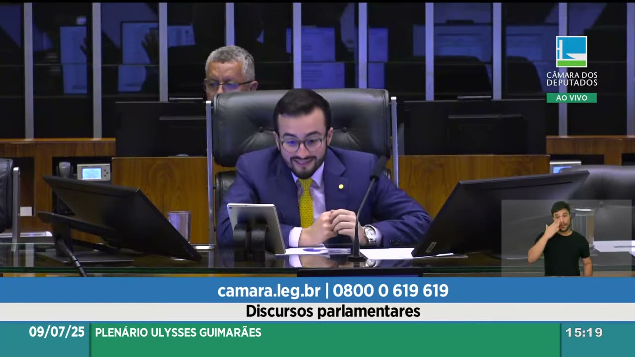 Vídeo do evento em 1:10:51