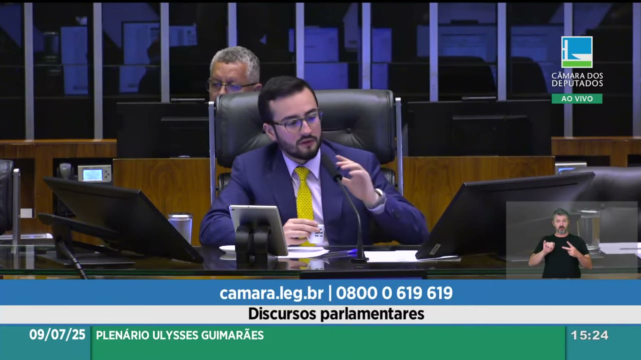 Vídeo do evento em 1:15:35