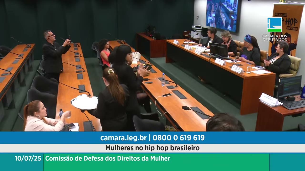 Vídeo do evento em 9:35