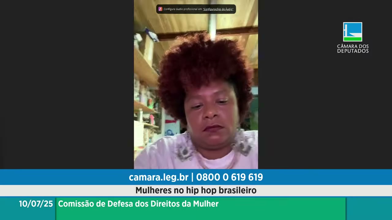 Vídeo do evento em 1:30:25