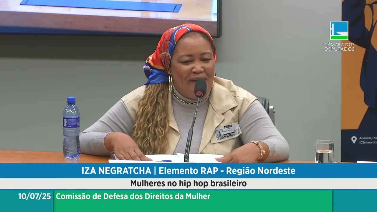 Vídeo do evento em 1:34:25