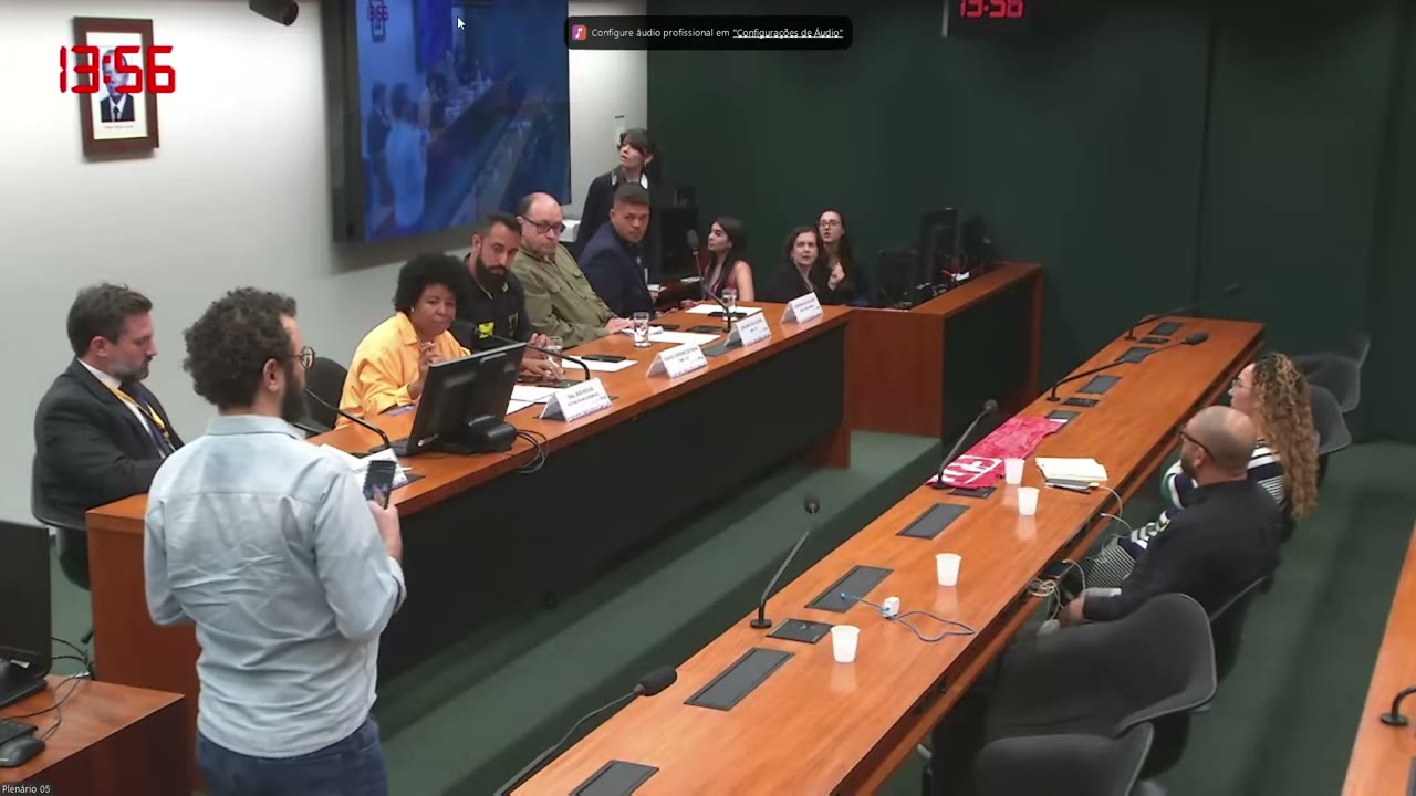Vídeo do evento em 13:57
