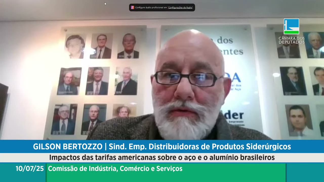 Vídeo do evento em 1:36:46