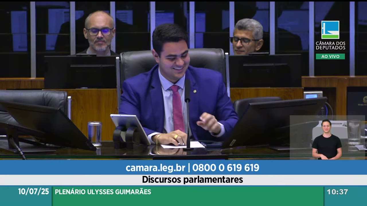 Vídeo do evento em 1:07:50