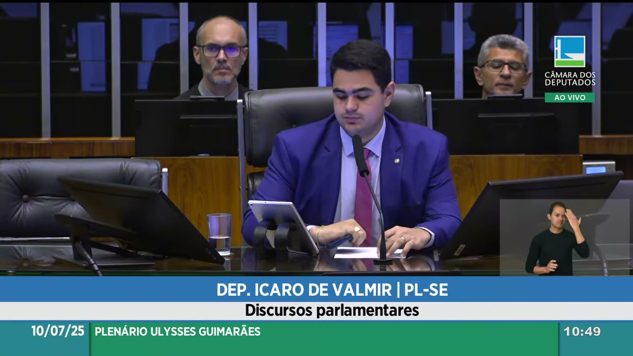 Vídeo do evento em 1:19:02