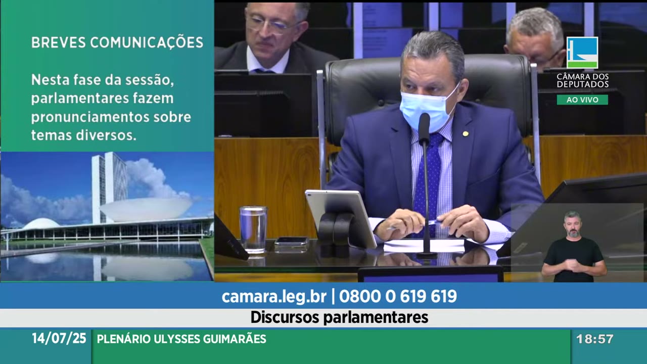 Vídeo do evento em 52:47
