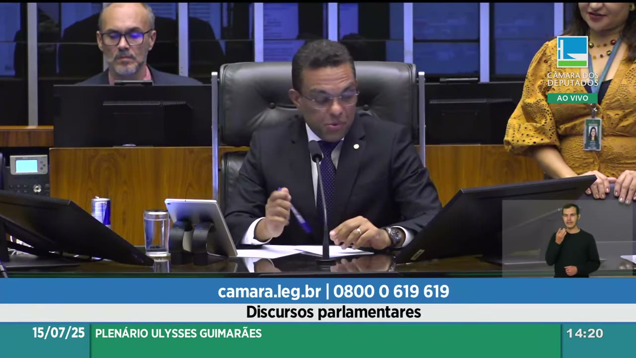Vídeo do evento em 7:46
