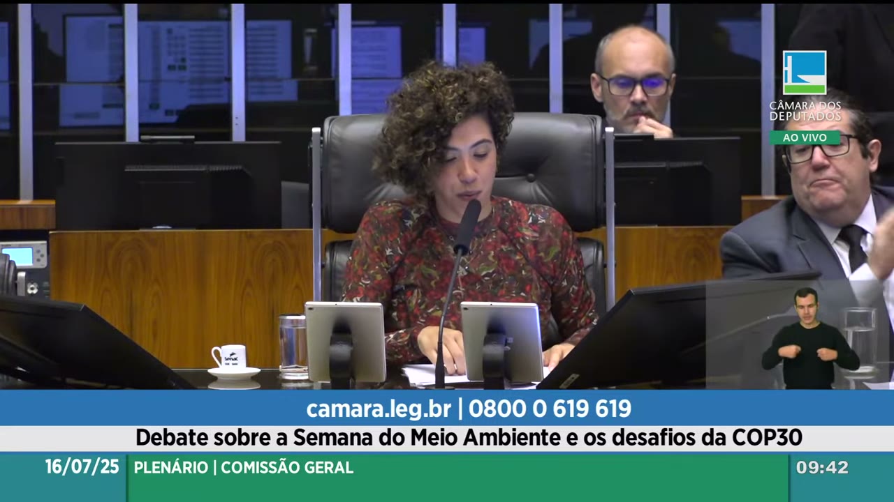 Vídeo do evento em 1:18:58
