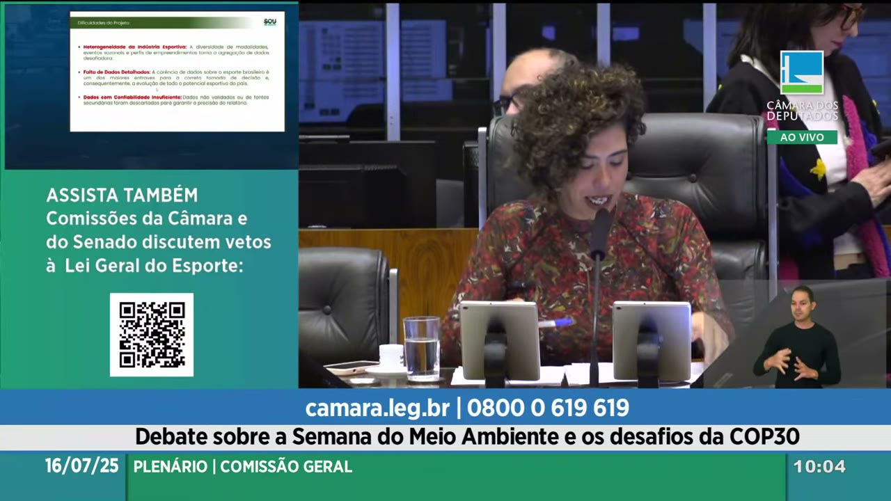 Vídeo do evento em 40:58