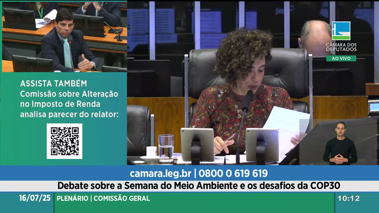 Vídeo do evento em 52:34