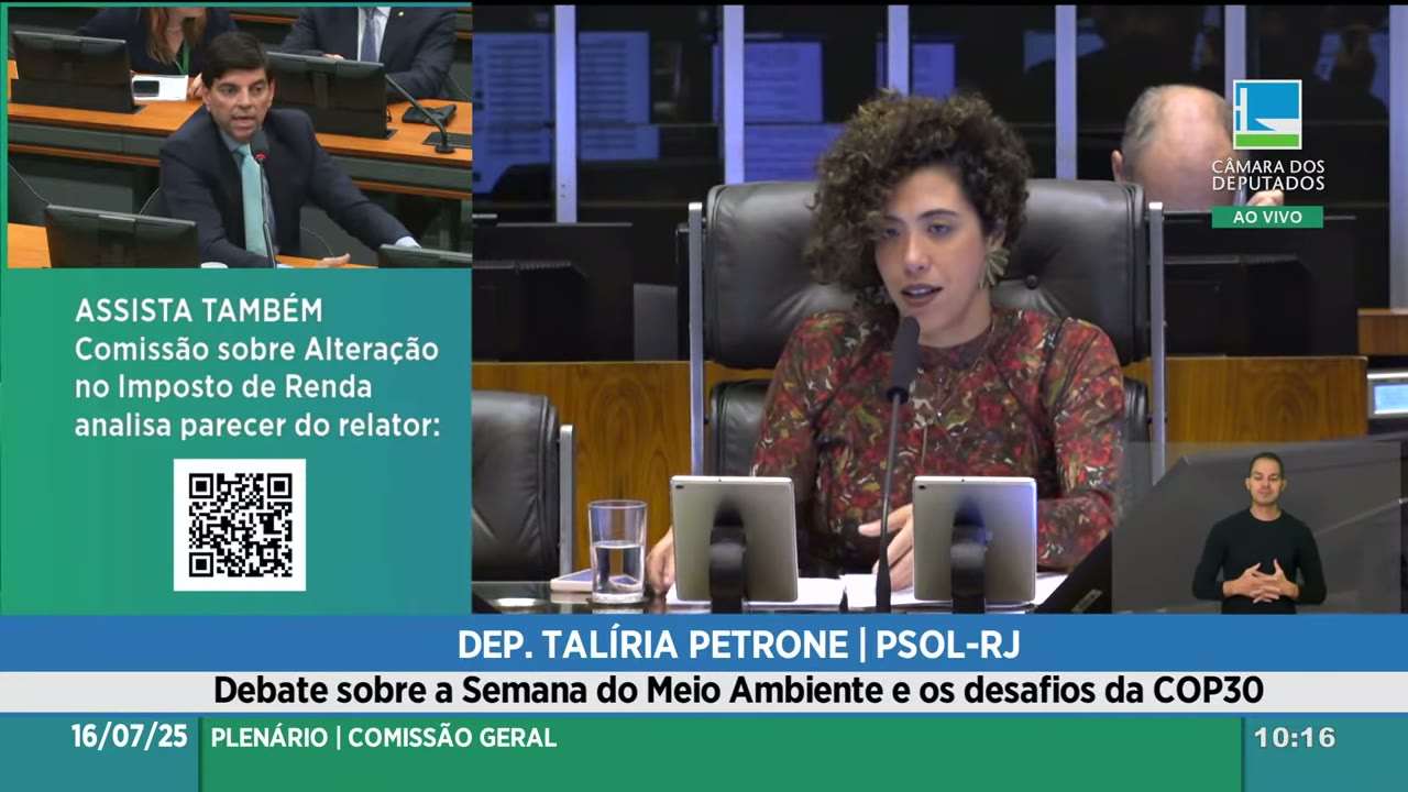 Vídeo do evento em 52:17