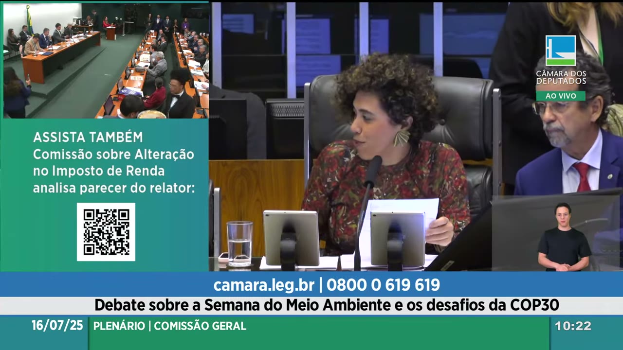 Vídeo do evento em 58:10