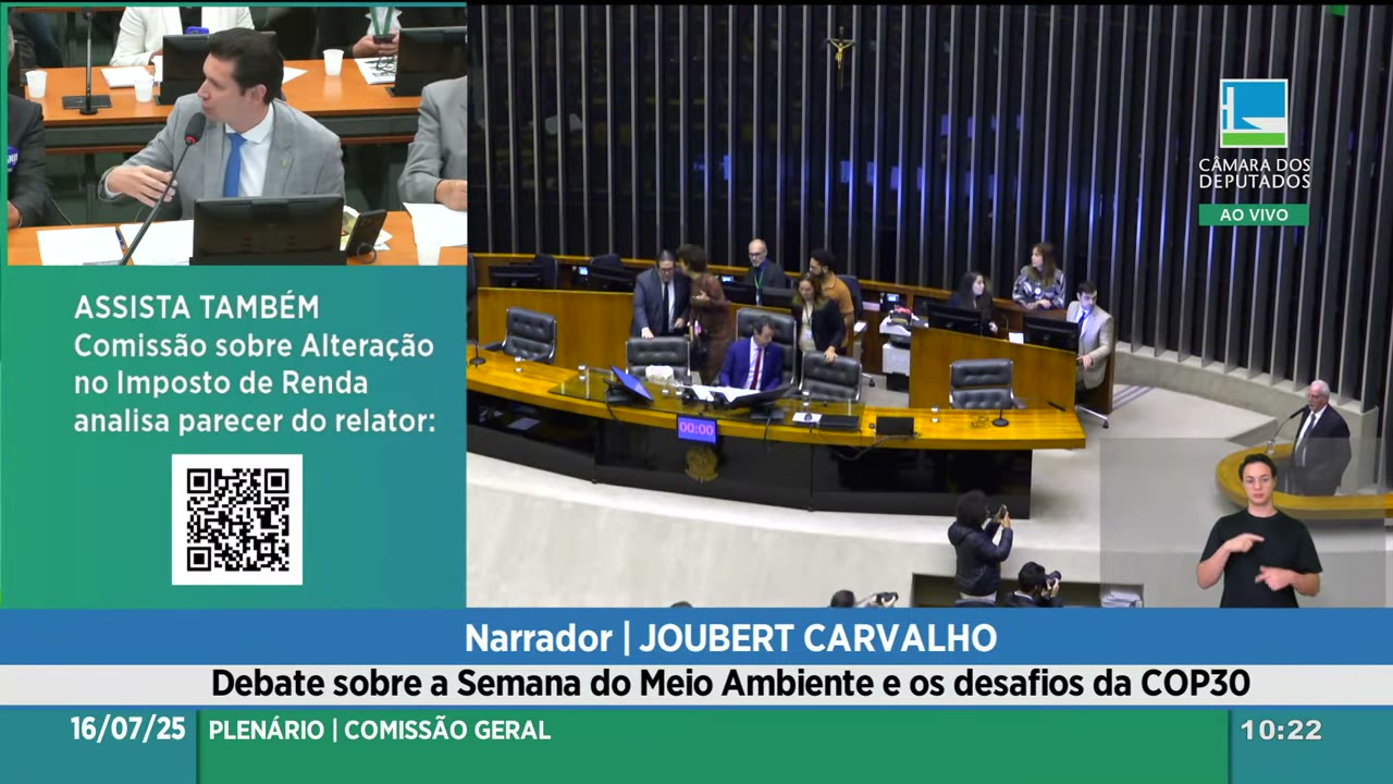 Vídeo do evento em 58:39