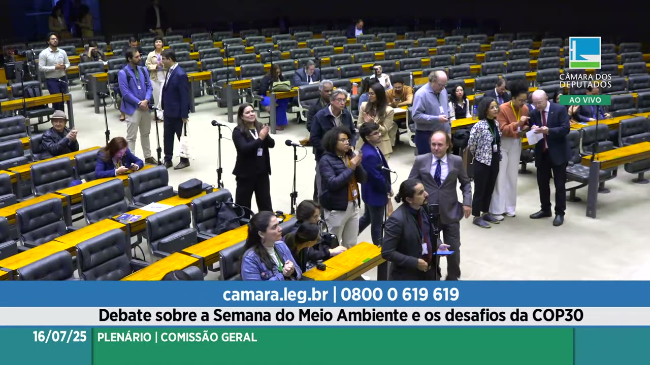 Vídeo do evento em 1:18:36